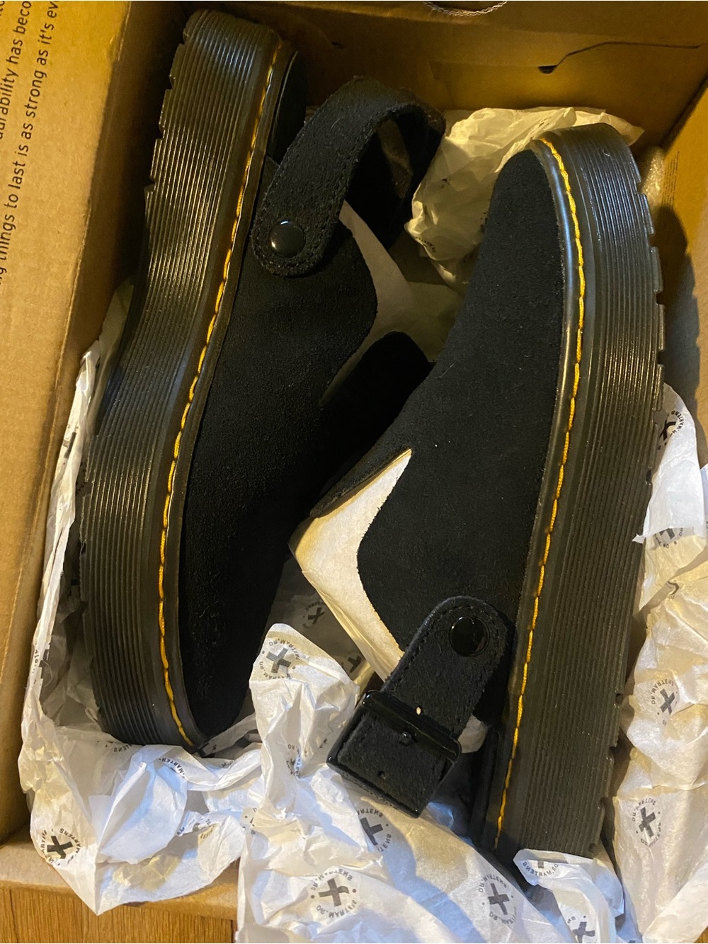 Dr martens Carlson mule black womens size 7 - Picture 4 of 4